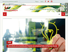 Tablet Screenshot of alcaldiagirardot.gob.ve